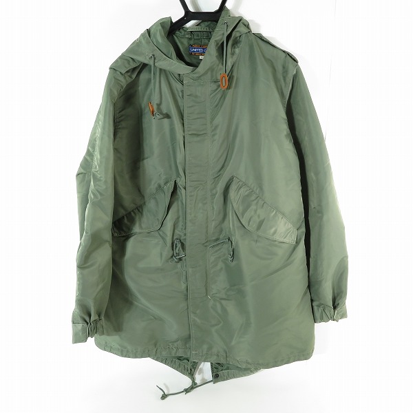 実際に弊社で買取させて頂いたUNITED CARR/ユナイテッドカー バズリクソンズ ナイロン モッズコート UC13090/L
