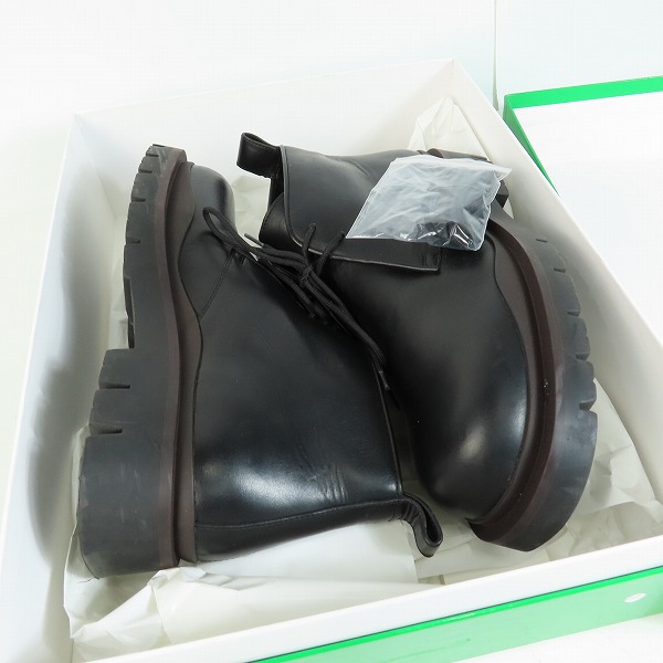 実際に弊社で買取させて頂いたBOTTEGA VENETA/ボッテガ ヴェネタ チャッカブーツ ボリュームソール 42の画像 8枚目