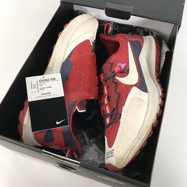 実際に弊社で買取させて頂いたNIKE×UNDERCOVER/ナイキ×アンダーカバー GYAKUSOU AIR ZOOM PEGASUS 36 TRAIL ズームペガサス CD0383-600/26.0の画像 8枚目