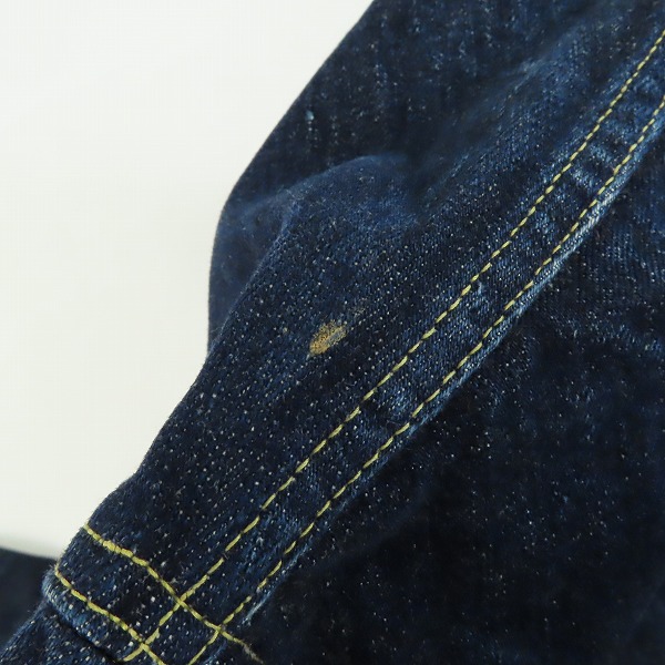 実際に弊社で買取させて頂いたDENIME/ドゥニーム デニムジャケット Lの画像 6枚目