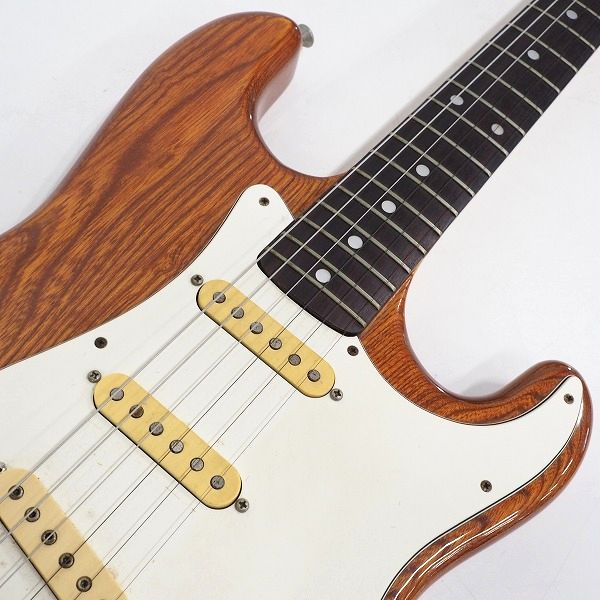 実際に弊社で買取させて頂いた★【難有り】CHORDER by Muex ストラトタイプ スルーネック エレキギター ハードケース付の画像 4枚目