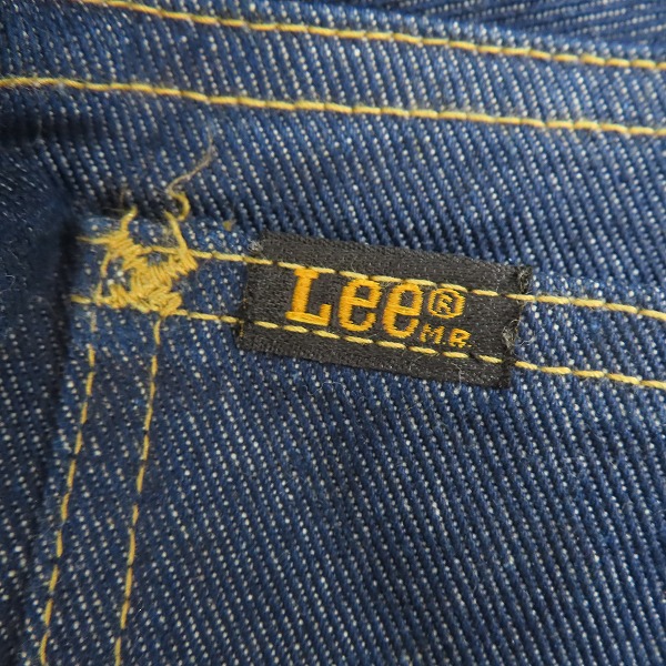 実際に弊社で買取させて頂いたLee/リー 70S ヴィンテージ ジーンズ 200-0041 オリジナル USA製 SCOVILL ZIP デニムパンツ/28の画像 3枚目