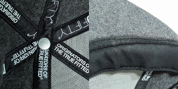 実際に弊社で買取させて頂いたMARC JACOBS×NEW ERA/マークジェイコブス×ニューエラ ウール キャップ/7-3/8の画像 9枚目