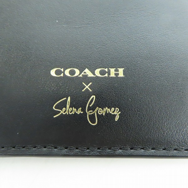 実際に弊社で買取させて頂いたCOACH×Selena Gomez/コーチ×セレーナゴメス コインケース F1780-24779の画像 5枚目