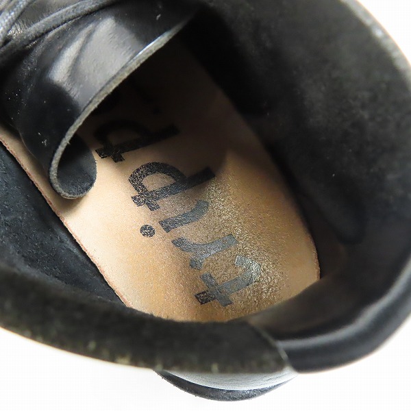 実際に弊社で買取させて頂いたTRIPPEN/トリッペン 3ホール/レースアップ レザーシューズ 42の画像 6枚目