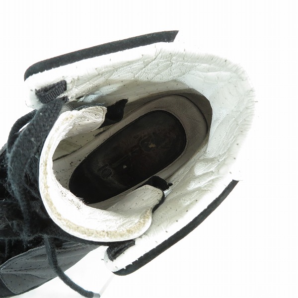 実際に弊社で買取させて頂いた【観賞用】Y-3/ワイスリー Honja High Top スニーカー/G42647/27.5の画像 4枚目