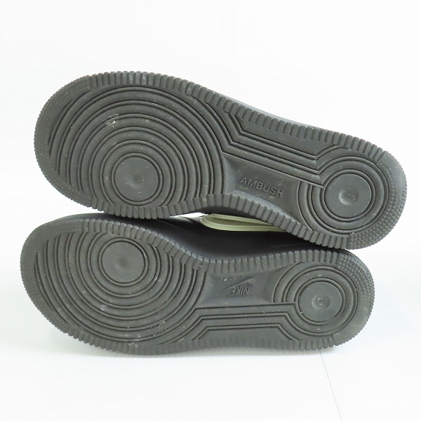 実際に弊社で買取させて頂いたNIKE×AMBUSH/ナイキ×アンブッシュ AIR FORCE 1 LOW SP/エア フォース 1 ロー スペシャル ブラック DV3464-001/26.5の画像 2枚目