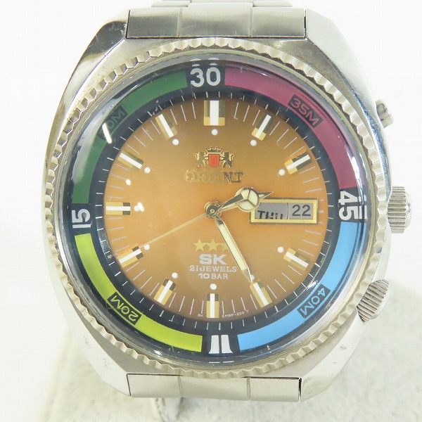実際に弊社で買取させて頂いたORIENT/オリエント SK  腕時計 デイデイト SS EM6P-C0