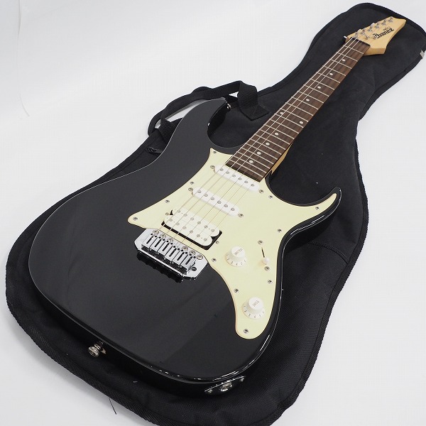 実際に弊社で買取させて頂いた★Ibanez/アイバニーズ Gioシリーズ GRX40 ストラトシェイプ SSH エレキギター ソフトケース付