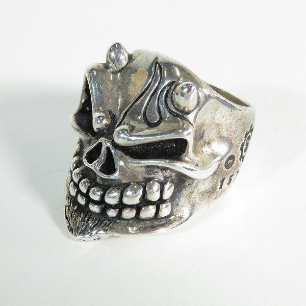 実際に弊社で買取させて頂いたSTARLINGEAR/スターリンギア パンチャー デビル スカルリング 24.5-27号