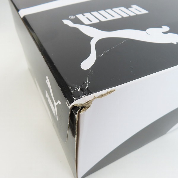 実際に弊社で買取させて頂いたルイージ・ビラセノール×PUMA/プーマ スウェードミッド&クライドオールプロクズマロー 194835-01/28.5の画像 8枚目