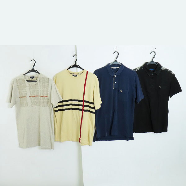実際に弊社で買取させて頂いたBURBERRY/バーバリー BURBERRY BLUE LABEL/バーバリーブルーレーベル ポロシャツ等 3点セット