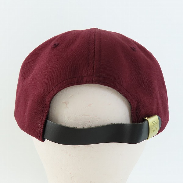 実際に弊社で買取させて頂いたSTUSSY/ステューシー ロゴ刺繍 キャップ/帽子 O/Sの画像 2枚目