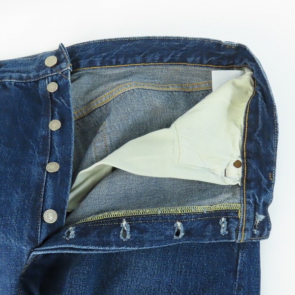 実際に弊社で買取させて頂いたLEVI'S/リーバイス VINTAGE CLOTHING/LVC 501XX 1955年モデル 日本製 デニムパンツ/ジーンズ 50155-0078/36の画像 5枚目