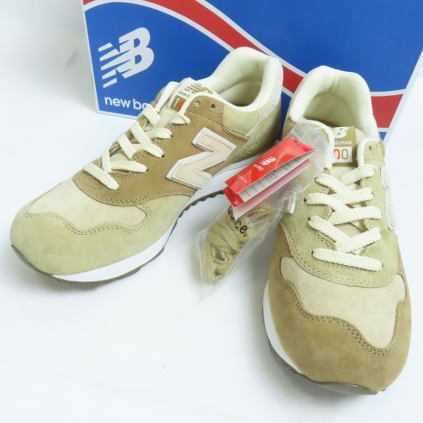 実際に弊社で買取させて頂いた【未使用】NEW BALANCEｘBEAMS/ニューバランス×ビームス 40th 別注 ベージュマルチ CM1400BB/26.0