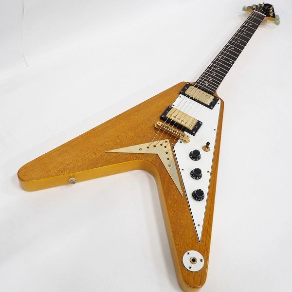 実際に弊社で買取させて頂いた★Epiphone/エピフォン 1958 Korina Flying V/コリーナフライングV エレキギター