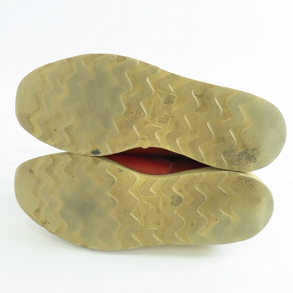 実際に弊社で買取させて頂いたREDWING/レッドウィング ROMEO/ロメオ サイドゴア レザーブーツ 7.5Eの画像 2枚目