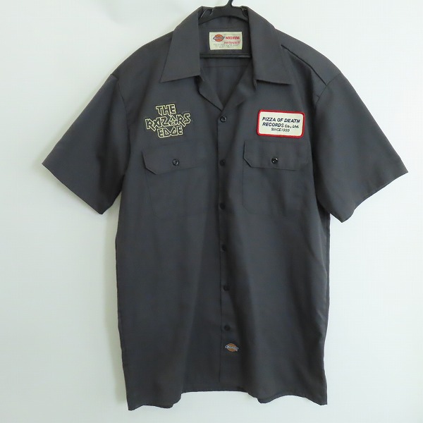 実際に弊社で買取させて頂いたDickies/ディッキーズ×PIZZA OF DEATH/ピザオブデス ワークシャツ/M