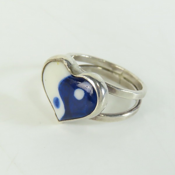 実際に弊社で買取させて頂いた(2)HOLLYWOOD RANCH MARKET/ハリウッドランチマーケット リング ハート  21号