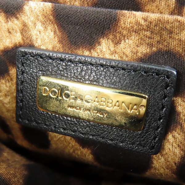 実際に弊社で買取させて頂いたDOLCE&GABBANA/ドルチェ&ガッバーナ SICILY/シシリー スパンコール 2WAYバッグ ショルダーバッグの画像 5枚目