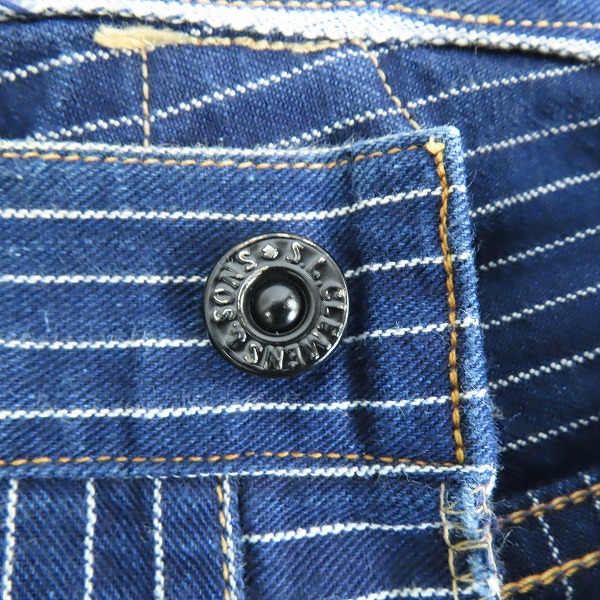 実際に弊社で買取させて頂いたThe REAL McCOY'S/ザ リアルマッコイズ THE DOUBLE DIAMOND/ザダブルダイアモンド ストライプパンツ 32-36の画像 6枚目