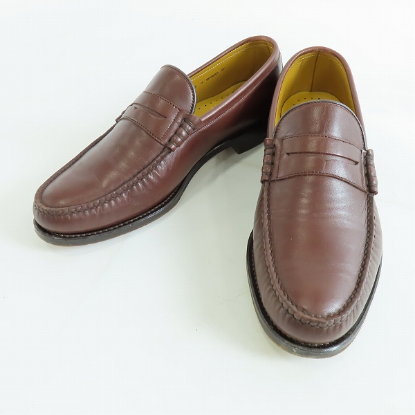 実際に弊社で買取させて頂いたREGAL/リーガル レザー コインローファー W520BD/27.0