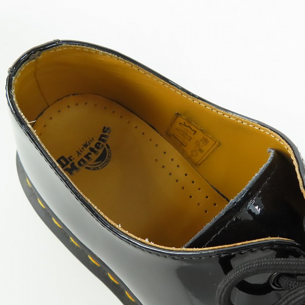 実際に弊社で買取させて頂いたDr.Martens/ドクターマーチン 1461 エナメル 3ホール ブーツ 10084/UK7の画像 4枚目