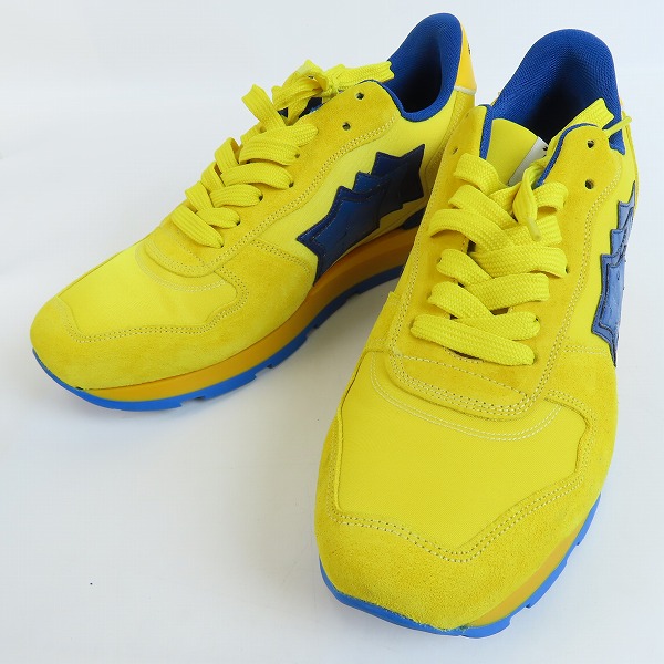 実際に弊社で買取させて頂いたATLANTIC STARS/アトランティックスターズ スニーカー イエロー/41