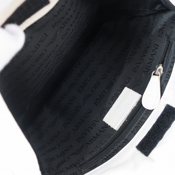 実際に弊社で買取させて頂いたEMPORIO ARMANI/エンポリオアルマーニ レザー ショルダー バッグの画像 5枚目