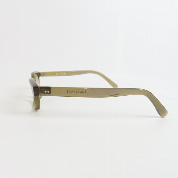 実際に弊社で買取させて頂いた泰八郎謹製×POKER FACE/タイハチロウキンセイ×ポーカーフェイス メガネ/眼鏡フレームの画像 2枚目