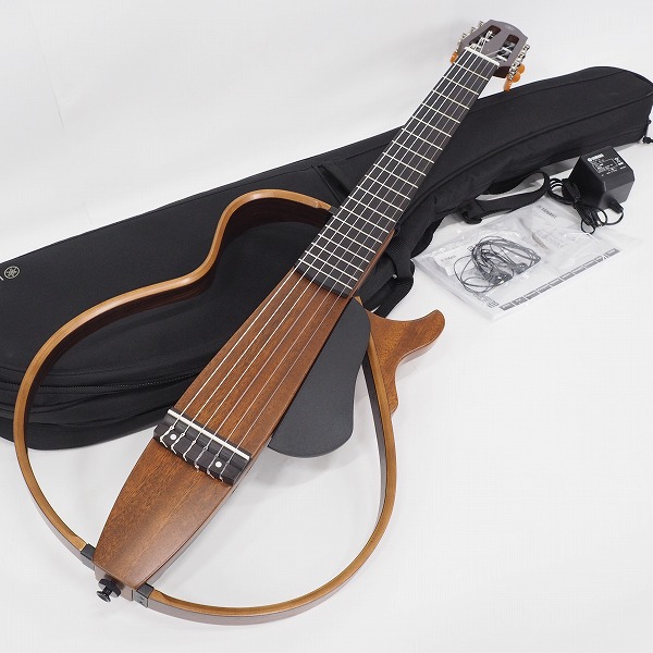 実際に弊社で買取させて頂いた★【美品】YAMAHA/ヤマハ SLG200N NT サイレントギター/ナイロン弦 ACアダプター・専用ギグケース付