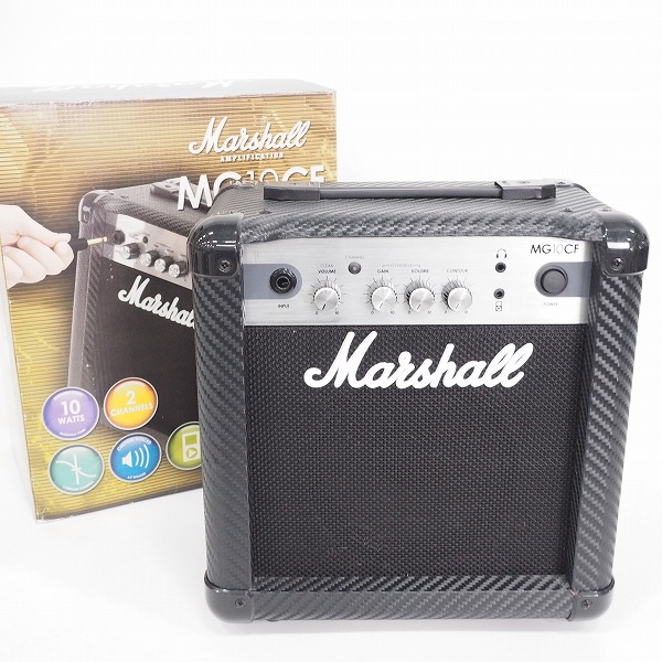 実際に弊社で買取させて頂いたMarshall/マーシャル MG10CF ギターアンプ コンボアンプ 【動作確認済】