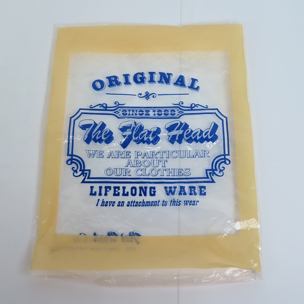 実際に弊社で買取させて頂いた【未使用】THE FLAT HEAD/フラットヘッド SPACE RIDER サーマル ロングスリーブ 42の画像 7枚目