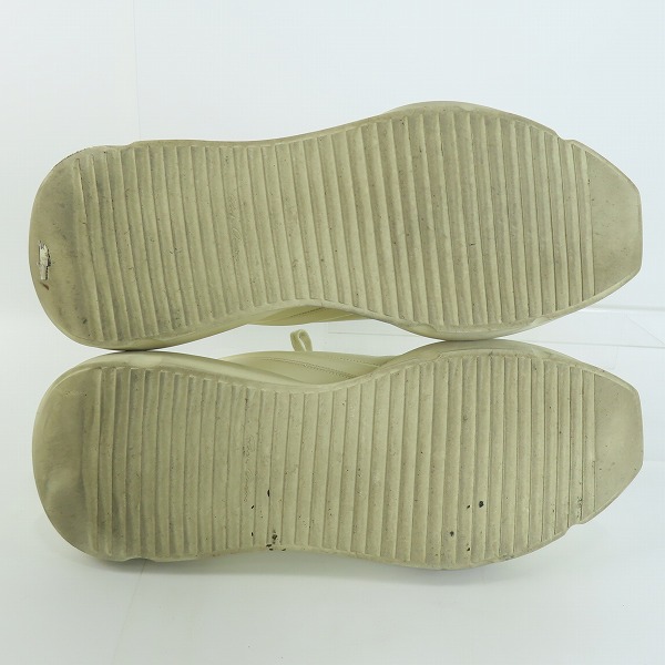 実際に弊社で買取させて頂いたRick Owens/リックオウエンス GETH RUNNER/ゲスランナー RU01B1814/42.5の画像 2枚目