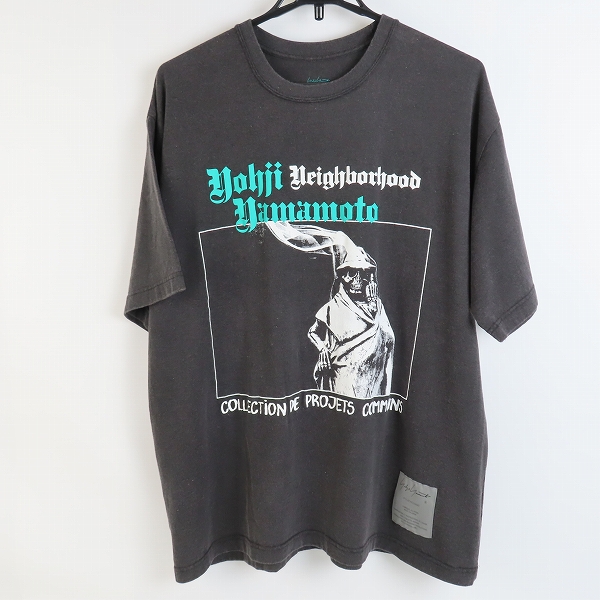 実際に弊社で買取させて頂いたYohji Yamamoto x NEIGHBORHOOD/ヨウジヤマモト×ネイバーフッド COTTON JERSEY PT SHORT SLEEVE HS-T81-286-1/XL(5)