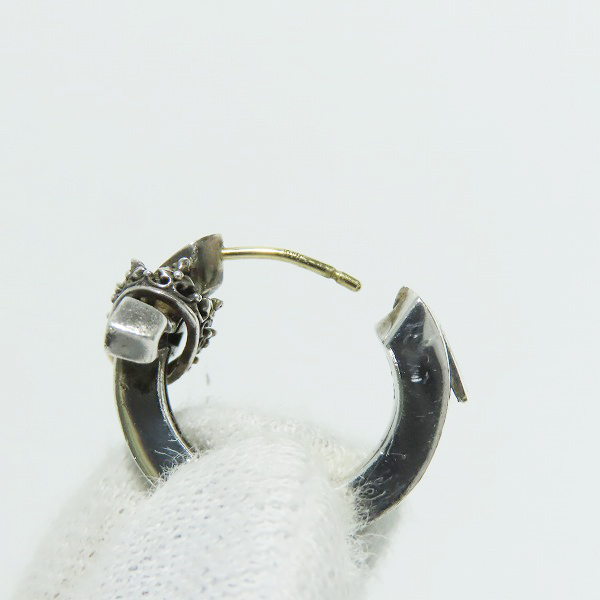 実際に弊社で買取させて頂いたJustin Davis/ジャスティンデイビス QUEEN'S REIGN クイーンズレイン ピアス SEJ704の画像 4枚目