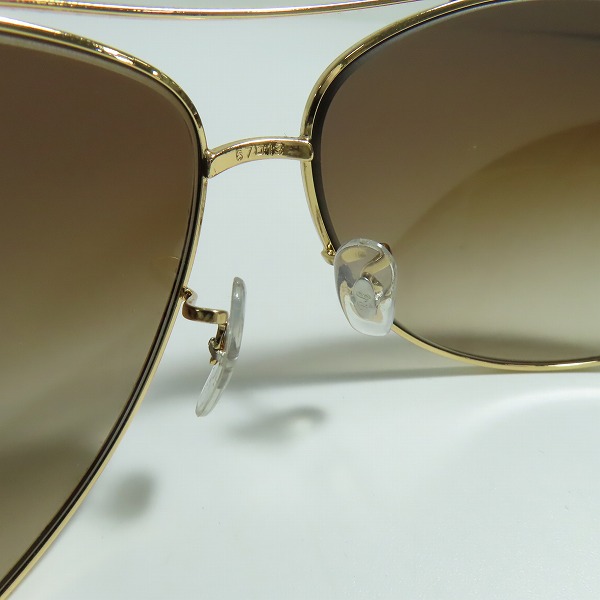 実際に弊社で買取させて頂いたRay-Ban/レイバン ティアドロップ サングラス RB3386 001/13の画像 4枚目