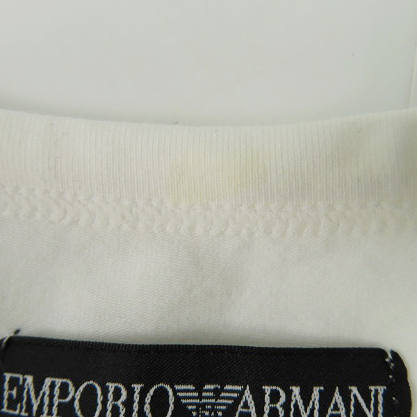 実際に弊社で買取させて頂いたEMPORIO ARMANI/エンポリオアルマーニ イーグルロゴ入り 半袖Tシャツ 2点セットの画像 4枚目