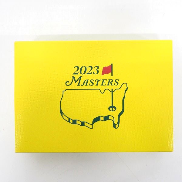 実際に弊社で買取させて頂いた【未使用/オウンネーム】Titleist/タイトリスト VELOCITY/ベロシティ 2023 MASTERS ゴルフボール ホワイト 1ダースの画像 2枚目