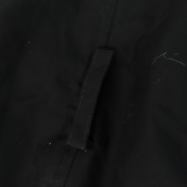 実際に弊社で買取させて頂いたISAMU KATAYAMA BACKLASH/イサムカタヤマ バックラッシュ トレンチコート ブラック 1817-02/Sの画像 4枚目