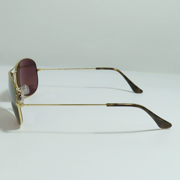 実際に弊社で買取させて頂いたRay-Ban/レイバン CHROMANCE/クロマンス ティアドロップ 偏光レンズ サングラス アイウェア RB3562の画像 2枚目