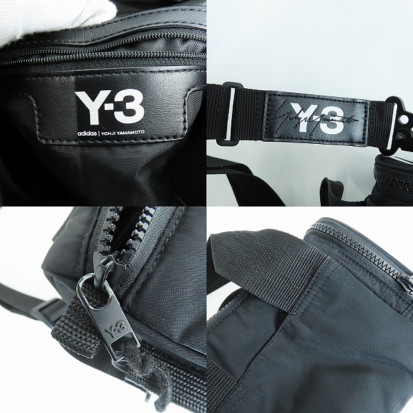 実際に弊社で買取させて頂いたY-3/ワイスリー ヨウジヤマモト × アディダス 2WAY MINIBAG/ミニボストンバッグ DQ0638の画像 6枚目
