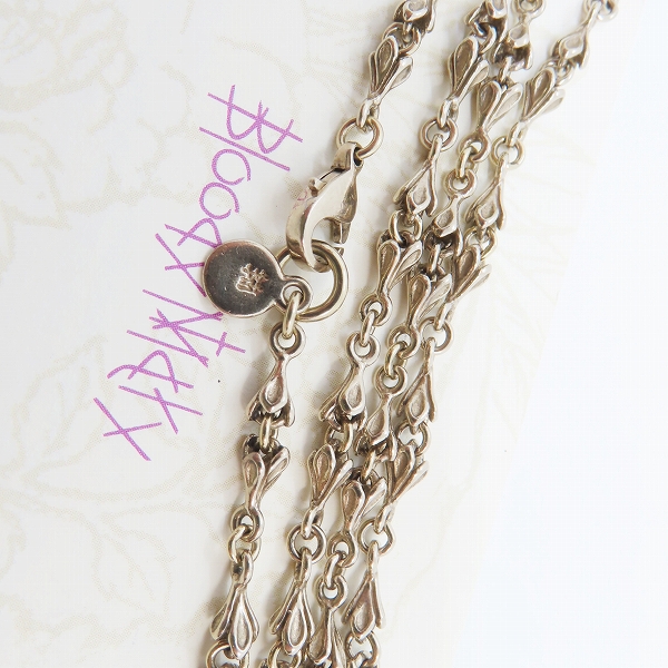 実際に弊社で買取させて頂いた【証明書付】Bloody Mary/ブラッディマリー K18cg ベビーマーメイド チェーン/50cm