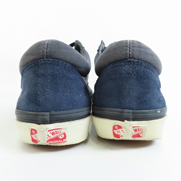 実際に弊社で買取させて頂いたWTAPS×VANS/ダブルタップス×バンズ OG Old Skool LX Dress Blue/ドレスブルー スニーカー VN0A36C8U9X/27の画像 1枚目