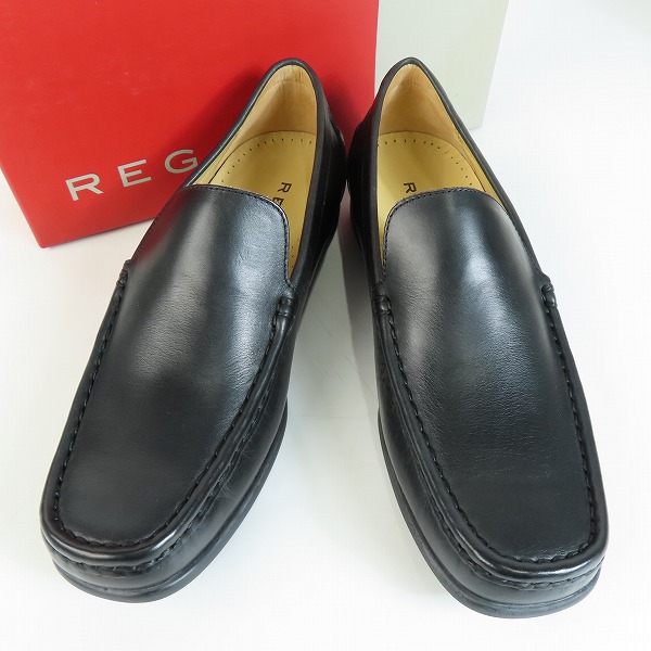 実際に弊社で買取させて頂いたREGAL/リーガル スクエアトゥ ヴァンプローファー W346/24.5