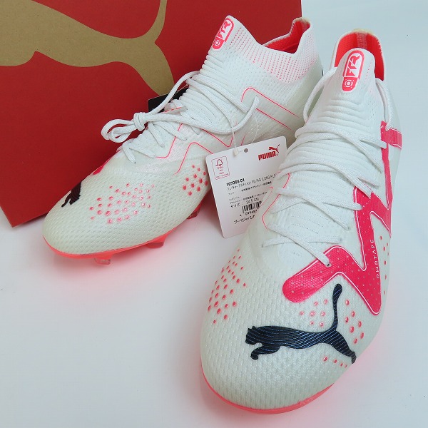 実際に弊社で買取させて頂いたPUMA/プーマ FUTURE ULTIMATE FG/AG フューチャーアルティメット  サッカー用 スパイク 107355-01 24.5