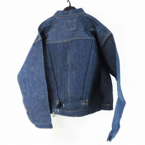 実際に弊社で買取させて頂いた【未使用】Sugar Cane/シュガーケーン BLUE DENIM BLOUSE“1946” MODEL 大戦モデル デニムジャケット SC19007T/48の画像 1枚目