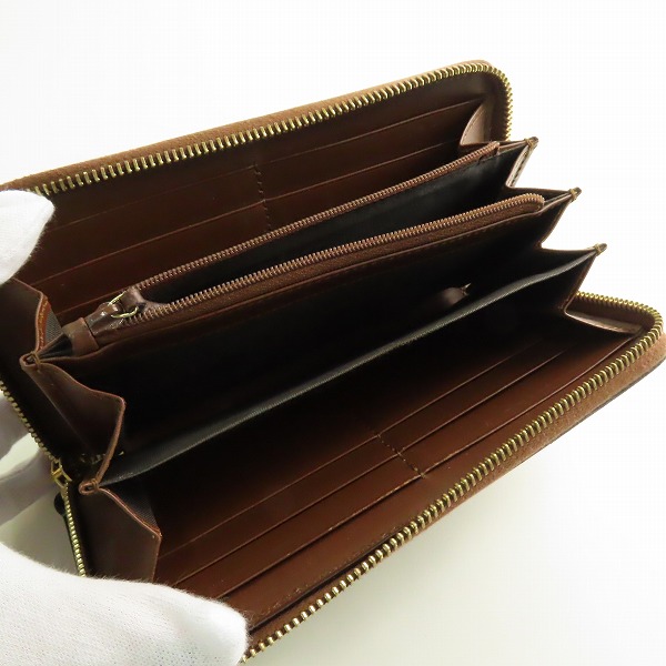 実際に弊社で買取させて頂いたGUCCI/グッチ ラウンドジップ ロングウォレットの画像 3枚目