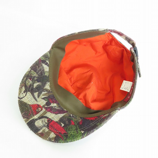 実際に弊社で買取させて頂いたCA4LA/カシラ 総柄帽子 zkn00889の画像 5枚目