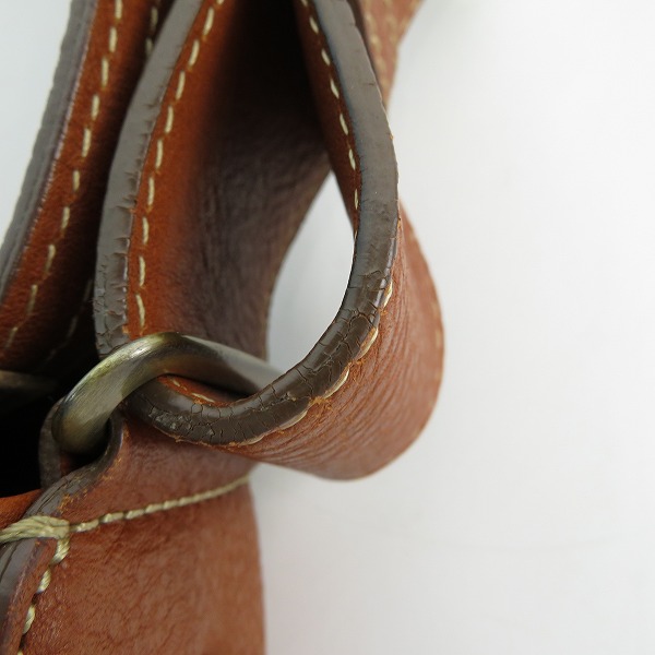 実際に弊社で買取させて頂いた土屋鞄製造所/ツチヤカバン Tone/トーン オイルヌメ ソフトルーズショルダーバッグの画像 8枚目